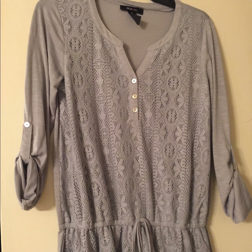 Grey blouse